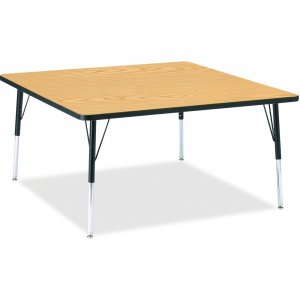 Berries 6418JCA210 Adult Height Classic Color Top Squaree Table