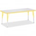 Berries 6413JCE007 Elementary Height Color Edge Rectangle Table