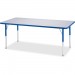 Berries 6413JCE003 Elementary Height Color Edge Rectangle Table