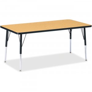 Berries 6408JCA210 Adult Height Color Top Rectangle Table