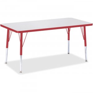 Berries 6403JCE008 Elementary Height Color Edge Rectangle Table