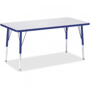Berries 6403JCE003 Elementary Height Color Edge Rectangle Table