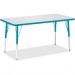 Berries 6403JCA005 Adult Height Color Edge Rectangle Table