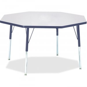 Berries 6428JCA112 Adult Height Color Edge Octagon Table