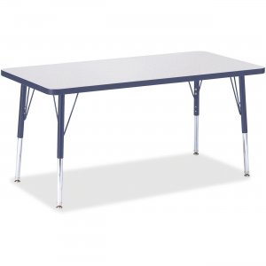 Berries 6403JCE112 Elementary Height Color Edge Rectangle Table