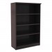 Alera ALEVA635632ES Valencia Series Bookcase, Four-Shelf, 31 3/4w x 14d x 55h, Espresso