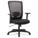 Alera ALENV41B14 Envy Series Mesh High-Back Swivel/Tilt Chair, Black