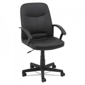 OIF OIFLB4219 Executive Office Chair, Supports up to 250 lbs, Black Seat/Black Back, Black Base