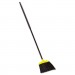 Rubbermaid Commercial RCP638906BLAEA Jumbo Smooth Sweep Angled Broom, 46" Handle, Black/Yellow