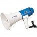 Champion Sports CSIMP12W Megaphone, 12-25W, 1000 Yard Range, White/Blue