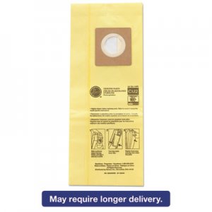 Hoover Commercial AH10243 HushTone Vacuum Bags, Yellow, 10/Pk