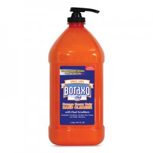 Boraxo DIA06058CT Orange Heavy Duty Hand Cleaner, 3 Liter Pump Bottle, 4/Carton