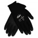 MCR CRWN9699MDZ Ninja HPT PVC Coated Nylon Gloves, Medium, Black, 12 Pair/Box