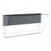 Storex STX70325U06C Unbreakable Magnetic Wall File, Letter/Legal, 16 x 7, Single Pocket, Clear