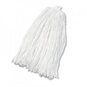 Boardwalk BWK2032RCT Cut-End Wet Mop Head, Rayon, No. 32, White, 12/Carton