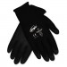 MCR CRWN9699SDZ Ninja HPT PVC coated Nylon Gloves, Small, Black, Pair