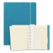 Filofax REDB115012U Notebook, 1 Subject, Medium/College Rule, Aqua Cover, 8.25 x 5.81, 112 Sheets