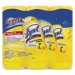 LYSOL Brand 82159CT Disinfecting Wipes, 7x8, White, Lemon & Lime Blossom, 35/Canister, 3/PK, 4 PK/CT
