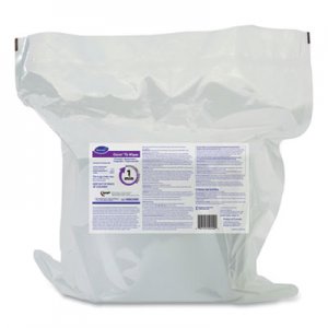Diversey DVO100823906 Oxivir TB Disinfectant Wipes Refill, 11 x 12, White, 160 Wipes/Refill Pouch, 4 Refill Pouches/Carton