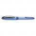 SchneiderA RED183403 One Hybrid Stick Roller Ball Pen, 0.3 mm, Blue Ink/Barrel, 10/Box