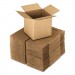 Genpak UFS161616 Cubed Fixed-Depth Shipping Boxes, Regular Slotted Container (RSC), 16" x 16" x 16", Brown Kraft, 25/Bundle