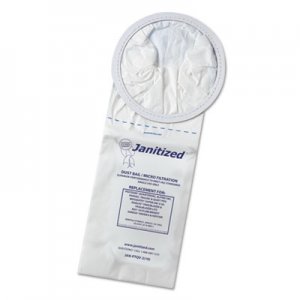 Janitized APCJANPTQV2 Vacuum Filter Bags Designed to Fit ProTeam 6 Qt. QuarterVac, 100/CT