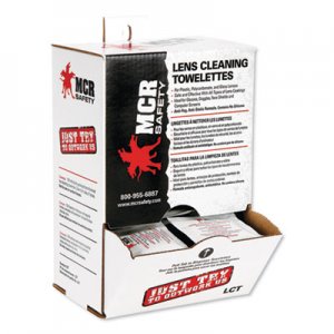 MCR CRWLCTCT Lens Cleaning Towelettes, 100/Box