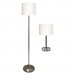 Ledu LEDL9135 Slim Line Lamp Set, Table 12 5/8" High and Floor 61.5" High, 12"; 6"w x