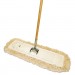 Boardwalk BWKM365C Cut-End Dust Mop Kit, 36 x 5, 60" Wood Handle, Natural