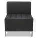 Alera ALEQB8116 QUB Series Armless L Sectional, 26 3/8 x 26 3/8 x 30 1/2, Black