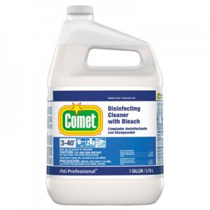 Comet PGC24651CT Disinfecting Cleaner w/Bleach, 1 gal Bottle, 3/Carton