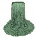 Boardwalk BWK502GNNB Mop Head, Premium Standard Head, Cotton/Rayon Fiber, Medium, Green