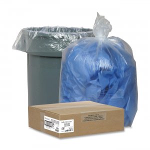 Nature Saver 29901 Clear Recycled Trash Can Liner