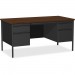 Lorell 60927 Fortress Series Double-Pedestal Desk