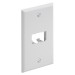 Panduit CFP2WH 2 Socket Mini-Com Classic Faceplate