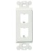 Panduit CFG2WH Mini-Com 2 Sockets Faceplate Insert