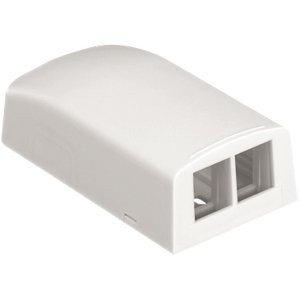 Panduit NK2BXWH-A NetKey 2 Sockets Surface Mounting Box