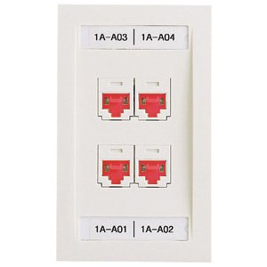 Panduit PSL-DCJB-C Network Faceplate