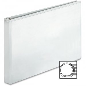 Business Source 45100 Tabloid-size White Reference Binder
