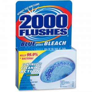 WD-40 20801 2000 Flushes Toilet Bowl with Bleach & Blue Detergent