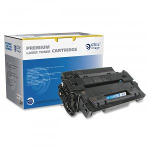 Elite Image 75619 Remanufactured High Yield Toner Cartridge Alternative For HP 55X (CE255X)