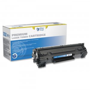 Elite Image 75630 Remanufactured Toner Cartridge Alternative For HP 85A (CE285A)