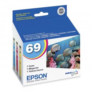 Epson T069520-S DURABrite Combo Pack Color Ink Cartridge