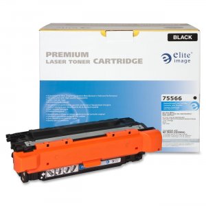 Elite Image 75566 Remanufactured High Yield Toner Cartridge Alternative For HP 504X (CE250X)