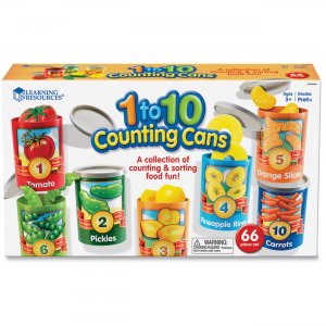 Learning Resources LER6800 1 to 10 Counting Cans