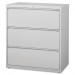 Lorell 88029 3-Drawer Lt. Gray Lateral Files