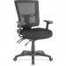 Lorell 85563 Swivel Mid-Back Mesh Chair