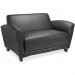 Lorell 68951 Bonded Reception Loveseat Sofa