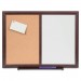 Lorell 84171 Dry-Erase/Bulletin Combo Board