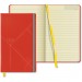 TOPS 56873 Idea Collective Medium Hardbound Journal, Wide Rule, Red